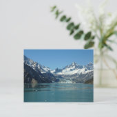 Gletsjervoedende wateren van Alaska Briefkaart (Staand voorkant)