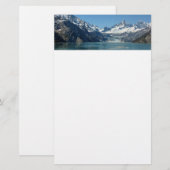 Gletsjervoedende wateren van Alaska Briefpapier (Voorkant / Achterkant)