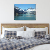Gletsjervoedende wateren van Alaska Canvas Afdruk (Insitu (Slaapkamer))