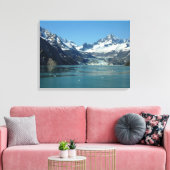 Gletsjervoedende wateren van Alaska Canvas Afdruk (Insitu (Woonkamer))