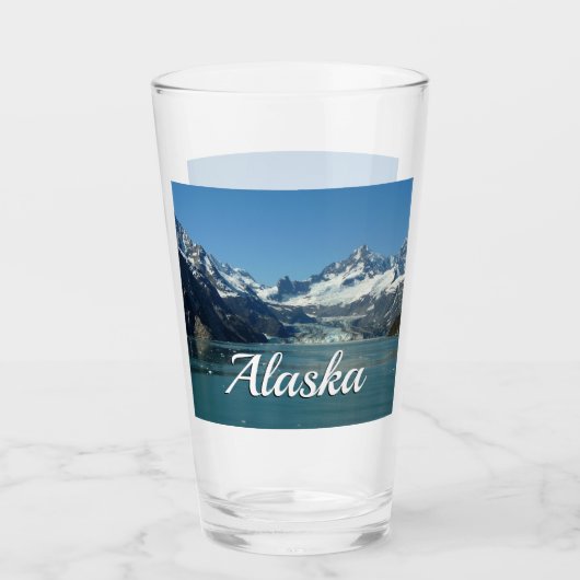 Gletsjervoedende wateren van Alaska Glas (Voorkant)