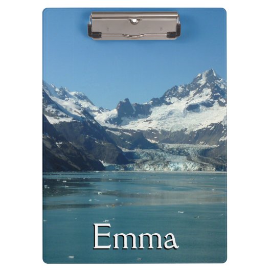 Gletsjervoedende wateren van Alaska Klembord (Voorkant)
