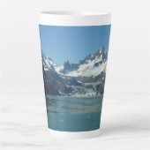 Gletsjervoedende wateren van Alaska Latte Mok (Voorkant)