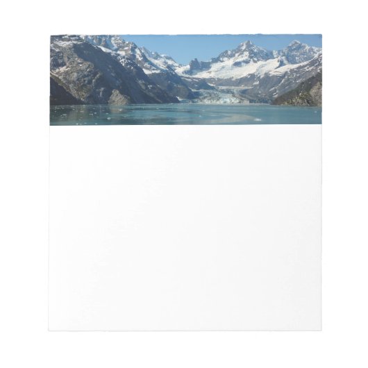 Gletsjervoedende wateren van Alaska Notitieblok (Voorkant)
