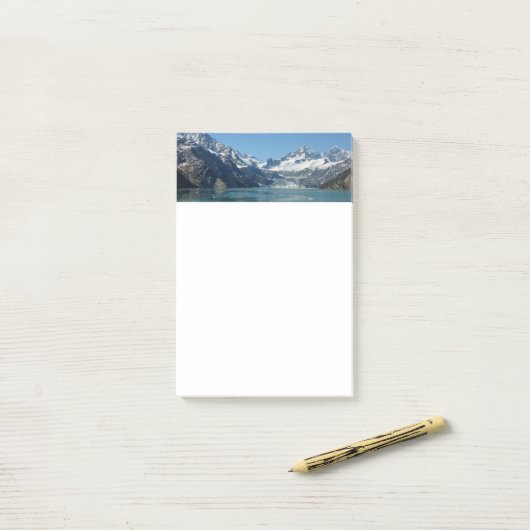 Gletsjervoedende wateren van Alaska Post-it® Notes (Op bureau)