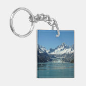 Gletsjervoedende wateren van Alaska Sleutelhanger (Voorkant Links)