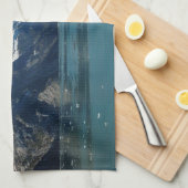 Gletsjervoedende wateren van Alaska Theedoek (Quarter Fold)