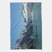 Gletsjervoedende wateren van Alaska Theedoek (Verticaal)