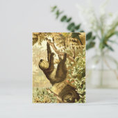 gleuzen en papegaai in Oerwoud Briefkaart (Staand voorkant)