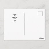 gleuzen en papegaai in Oerwoud Briefkaart (Achterkant)