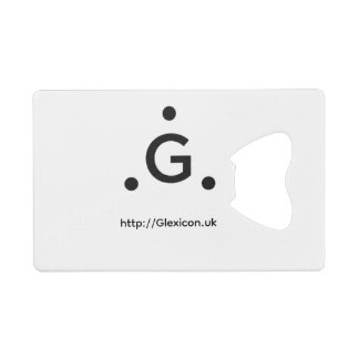 Glexicon UK Creditcard Flesopener Creditkaart Flessenopener