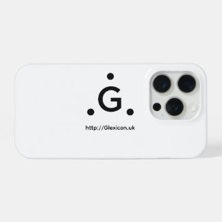 Glexicon UK Mobiel iphone 15  Pro Case