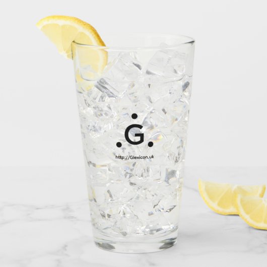 Glexicon UK Tumbler Glas (Voorkant ijs)