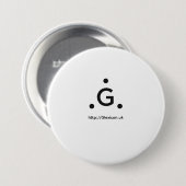 Glexicon VK Ronde Button 7,6 Cm (Voorkant /achterkant)