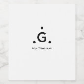 Glexicon VK Wijn Etiket (Enkel label)