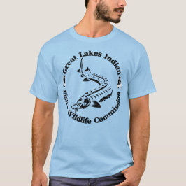 GLI-FWC - Sturg Logo & SCUTES T - mensen T T-shirt