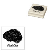 Gliale Club Rubberstempel (Gestempeld)