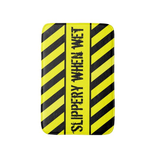 glibberig wanneer nat badmat (Voorkant Verticaal)