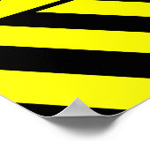 glibberig wanneer nat poster (Hoek)