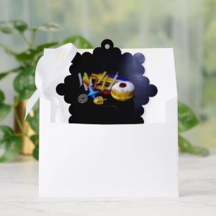 GlibberigeJoe Hanukka symbolische stilleven vakant Ornament Kaart