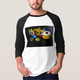 GlibberigeJoe Hanukka symbolische stilleven vakant T-shirt