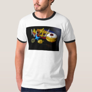 GlibberigeJoe Hanukka symbolische stilleven vakant T-shirt