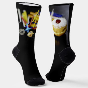 GlibberigeJoe Hanukkah symbolische stilleven vakan Sokken