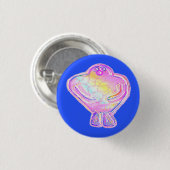 Glick de Golem Ronde Button 3,2 Cm (Voorkant /achterkant)