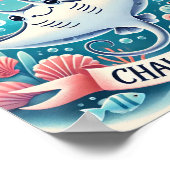 Glide Manta Poster (Hoek)