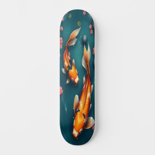 Glide van de Koi Edition 1 Persoonlijk Skateboard (Voorkant)