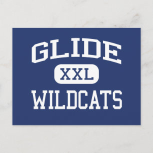 Glide - Wildcats - High School - Glide Oregon Briefkaart