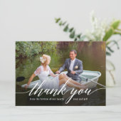 Glided Bedankt Foto Hartelijk dank (Staand voorkant)