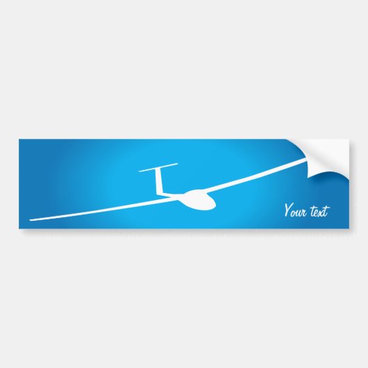 Glider Bumpersticker (Voorkant)