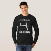 Glider For Men Women Gliders Sailplanes T-shirt (Voorkant volledig)