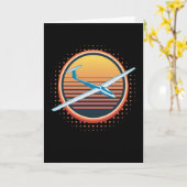 Glider Glider Glider Pilot Kaart (Gele Bloem)