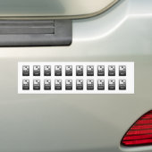 Glider Hoesje Badges Bumpersticker (Op auto)