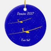 Glider Keramisch Ornament (Achterkant)