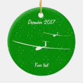 Glider Keramisch Ornament (Achterkant)