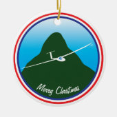 Glider Keramisch Ornament (Voorkant)