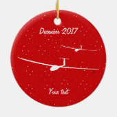 Glider Keramisch Ornament (Achterkant)