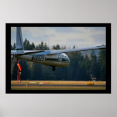 Glider Landing Poster (Voorkant)