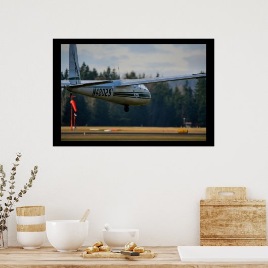 Glider Landing Poster (Keuken)