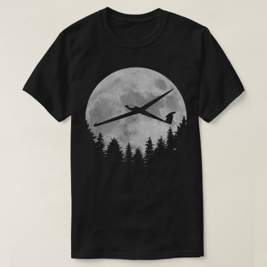 Glider Moon T-shirt (Design voorkant)