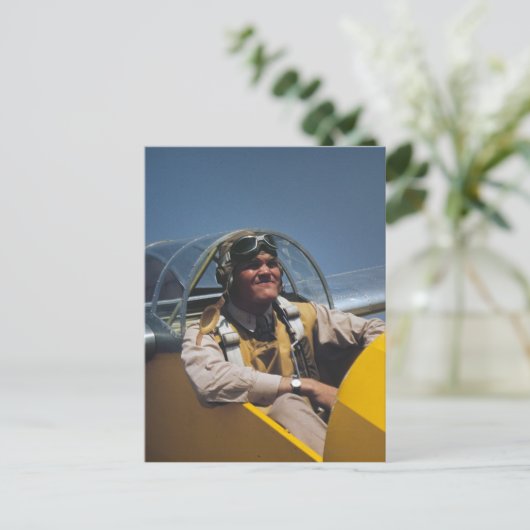 Glider Pilot, 1942 Briefkaart (Staand voorkant)