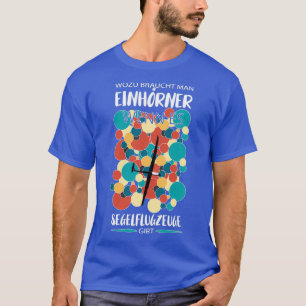 Glider pilot glider flying glider plane 25 t-shirt