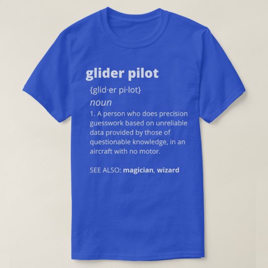 Glider Pilot T-shirt (Design voorkant)