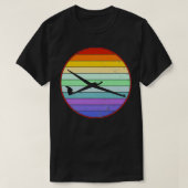 Glider Retro T-shirt (Design voorkant)