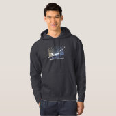 Glider Sailplane Vliegtuig Hoodie (Voorkant volledig)