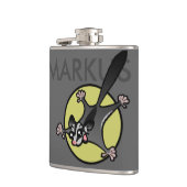 GLIDER VINYL WRAPPED FLASK MET PERSONALISEERDE SUI HEUPFLES (Links)