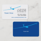 Glider Visitekaartje (Voorkant / Achterkant)